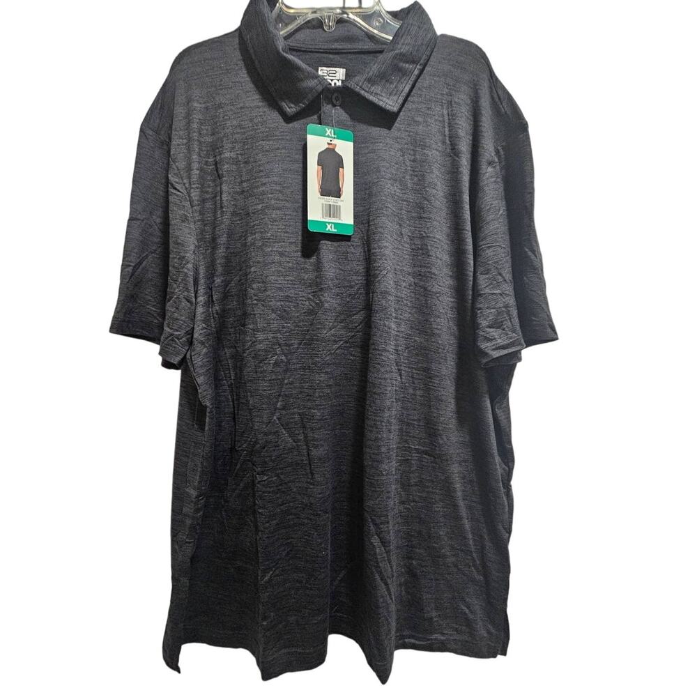 32 Degrees Cool Polo SIZE XL Gray